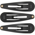 Balenciaga Three-Pack Black Hair Clips