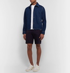 AMI - Cotton-Twill Bermuda Shorts - Navy