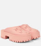 Gucci - GG rubber clogs