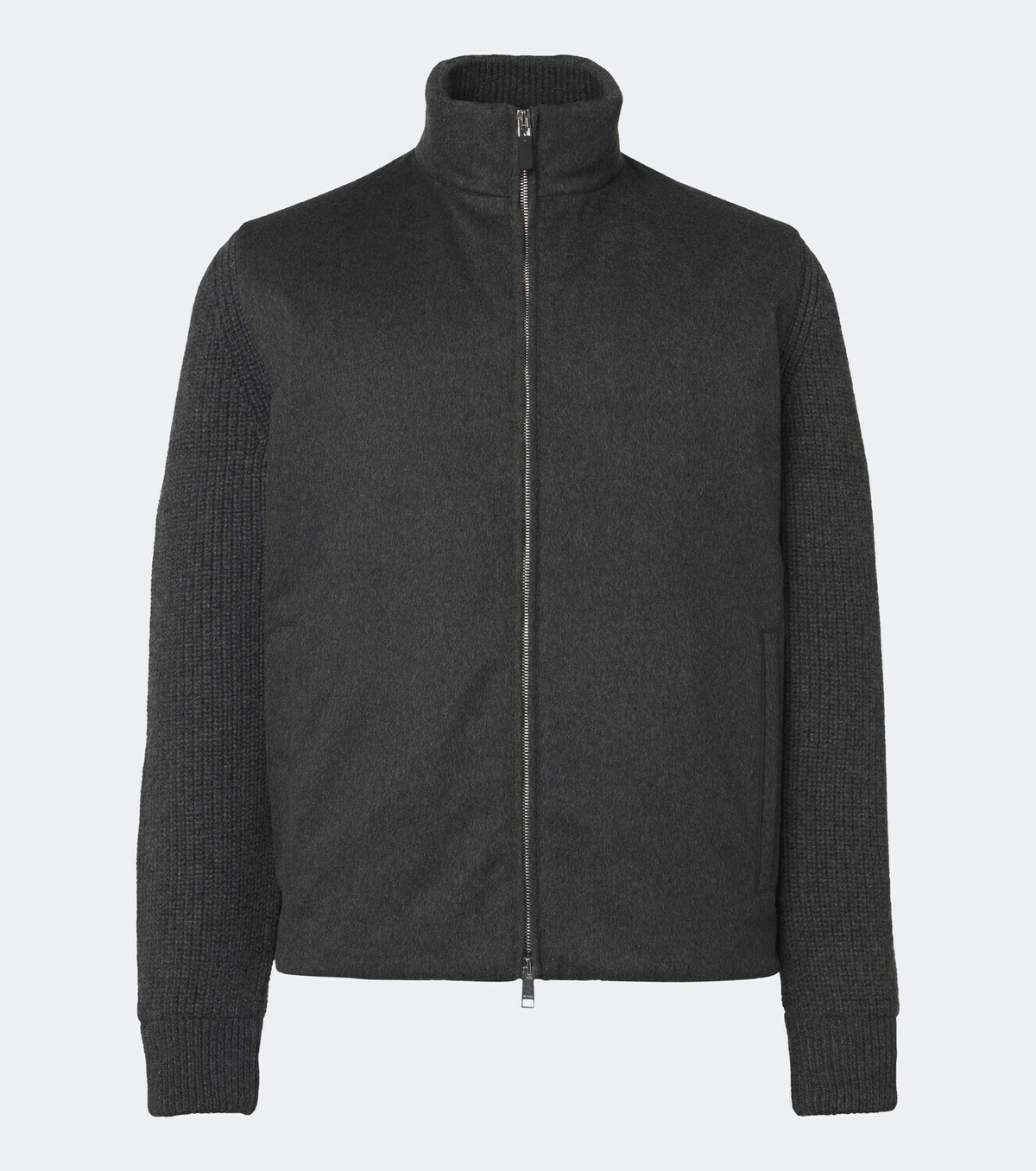 Zegna Cashmere zip-up cardigan