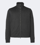 Zegna Cashmere zip-up cardigan