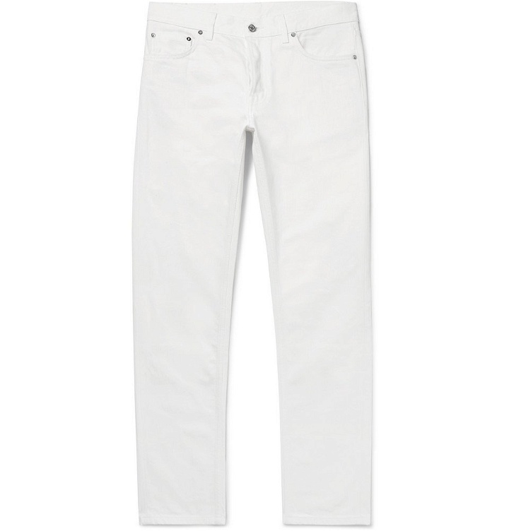 Photo: Berluti - Slim-Fit Denim Jeans - Men - White