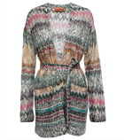 Missoni - Space-dyed belted cardigan