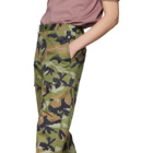 Valentino Green Camouart Cargo Pants