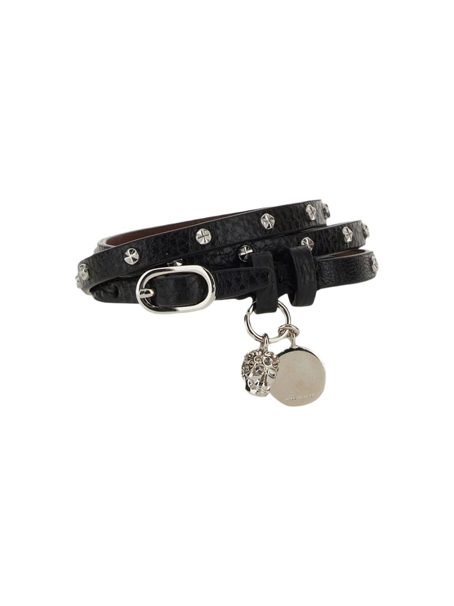 ブレスレット alexander mcqueen BRACCIALE A DOPPIO GIRO Alexander McQueen Bracciale A Doppio Giro Alexander McQueen