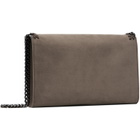 Stella McCartney Taupe Falabella Continental Wallet On Chain Bag