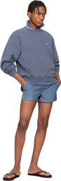 ERL Blue 'ERL' Crewneck Sweatshirt