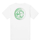 Stone Island Junior Back Logo T-Shirt in White