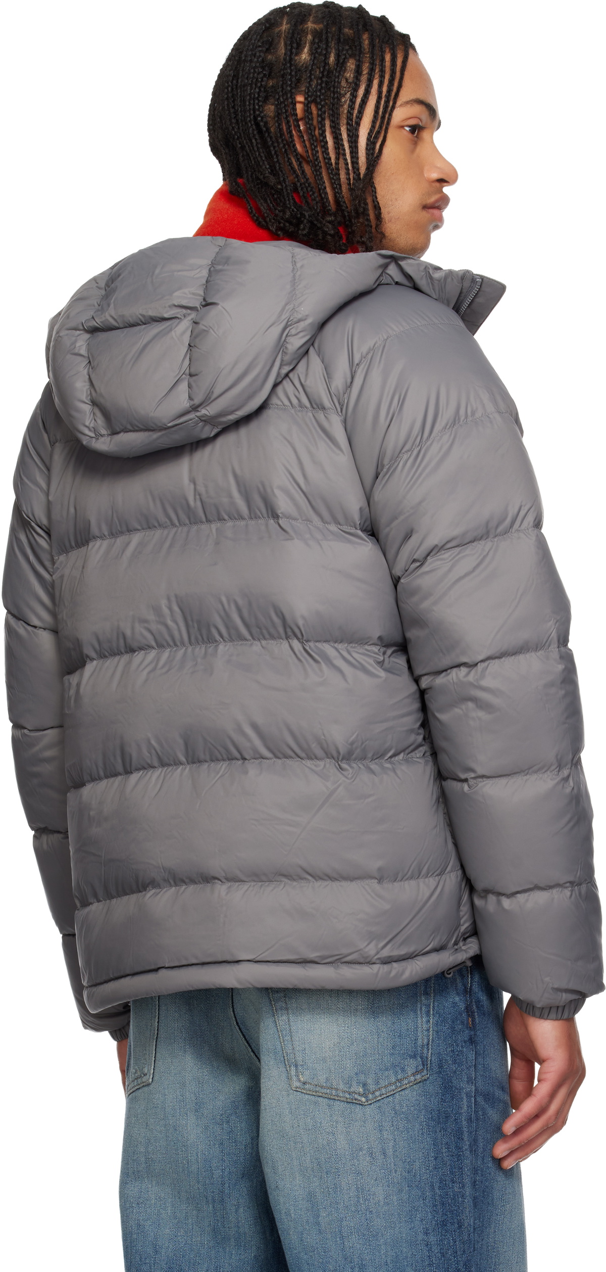 The North Face Gray Hydrenalite Hooded Down Jacket