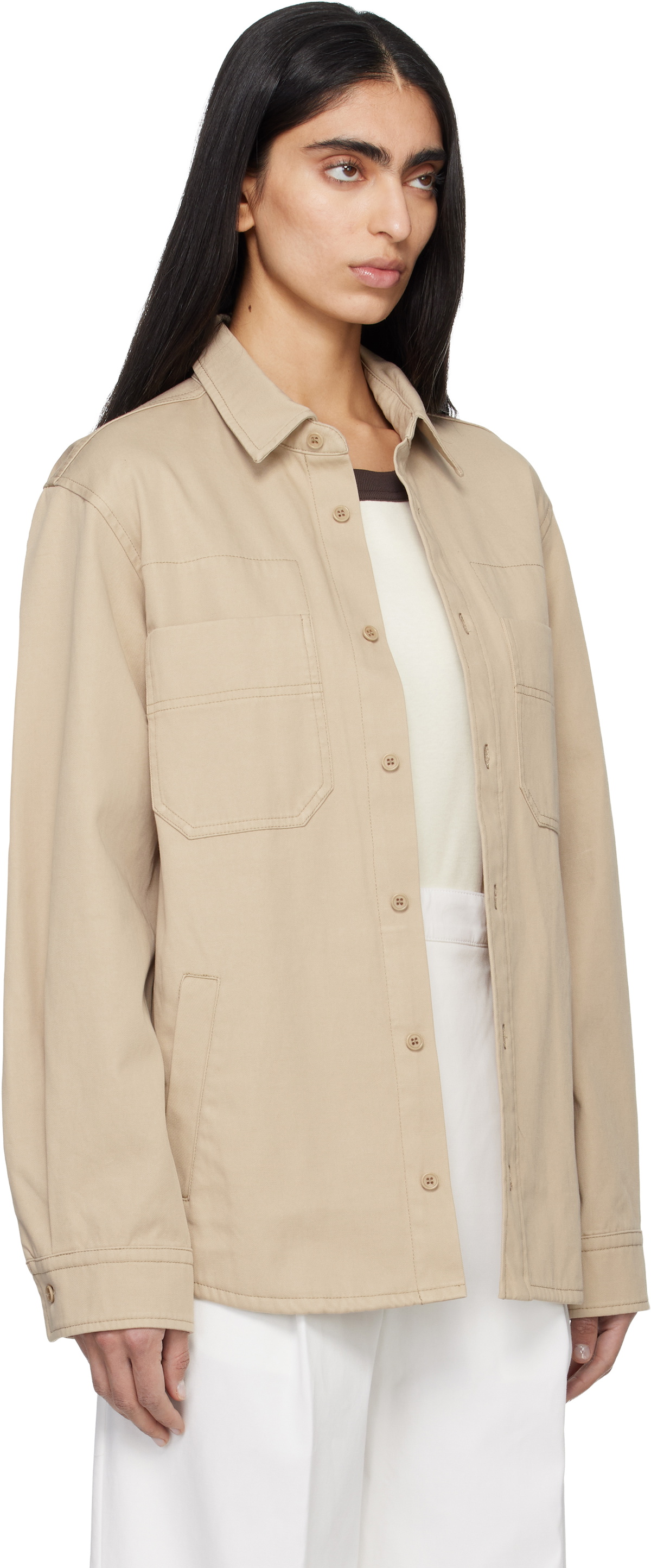 A.P.C. Beige Noah Jacket