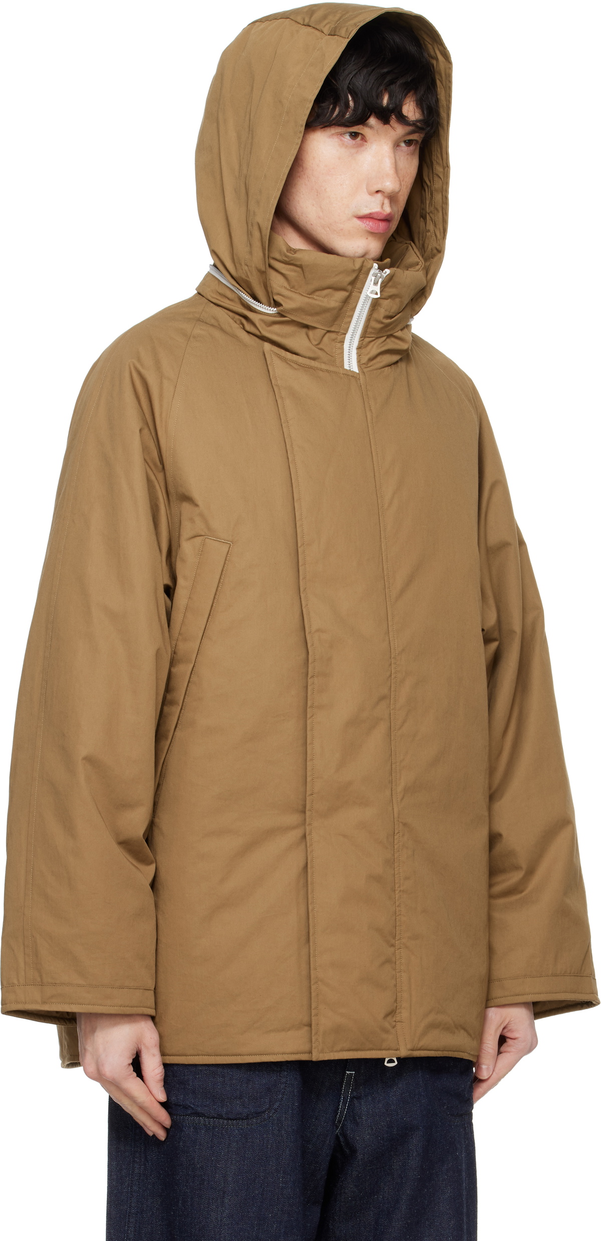 nanamica Tan Upper Deck Insulation Jacket Nanamica