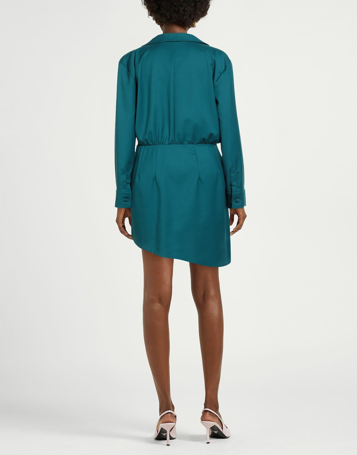 Jijil Womens Mini dress Deep teal