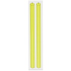 Areaware Dusen Dusen Taper Candles - Set of 2 in Yellow