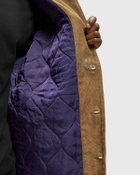 Needles Coverall Kakishibu Paint Brown Mens Coat