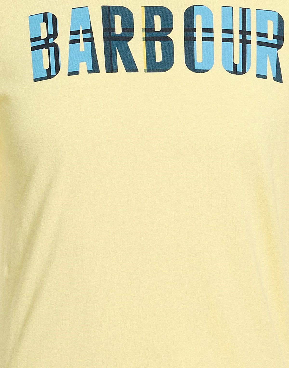 Barbour Mens T-shirt in Yellow