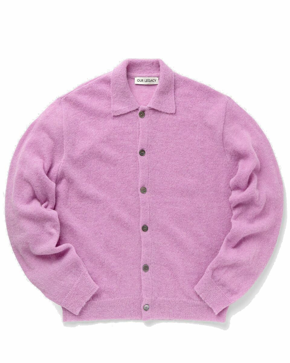 Photo: Our Legacy Evening Polo Pink - Mens - Zippers & Cardigans