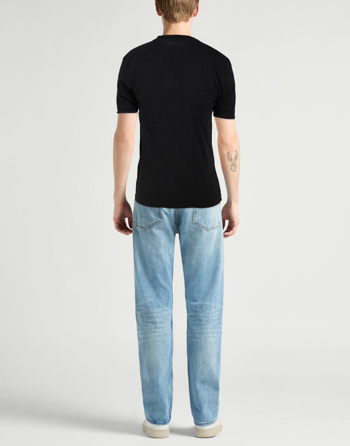 Crossley Mens T-shirt in Black