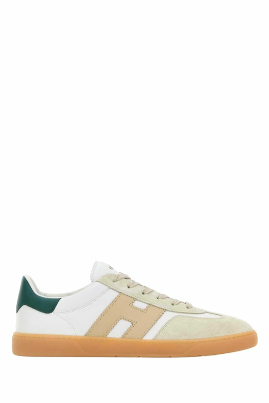 Photo: White Leather Hogan Cool Sneakers