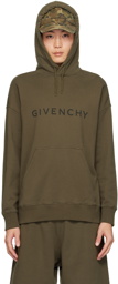 Givenchy Khaki Archetype Hoodie