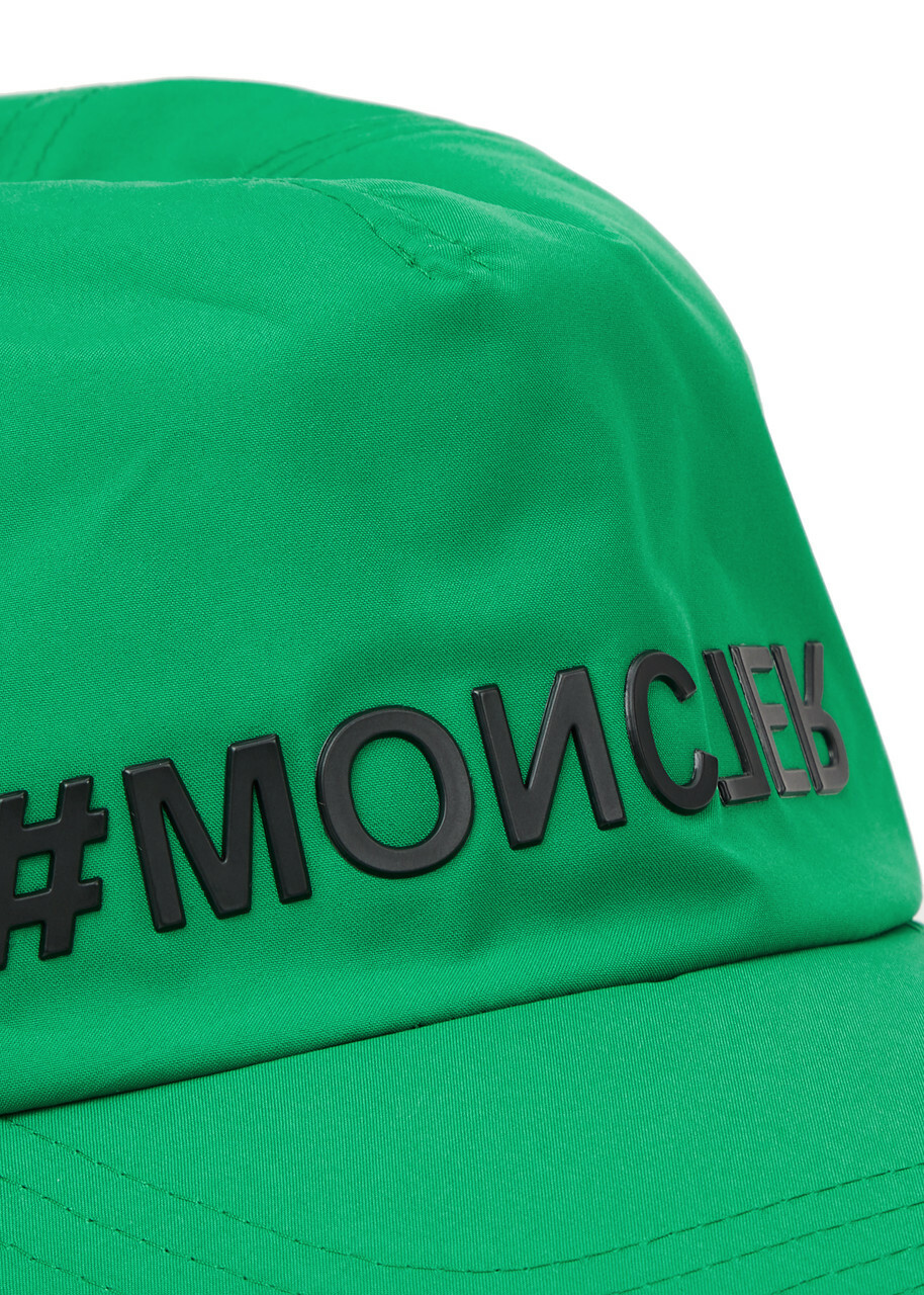 Moncler Grenoble Logo Shell cap - Green