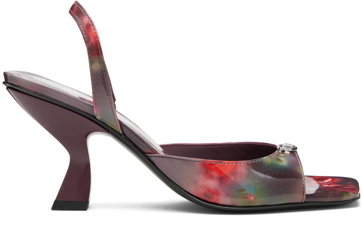 Photo: Diesel Purple D-Amber 75 Heeled Sandals