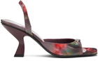Diesel Purple D-Amber 75 Heeled Sandals