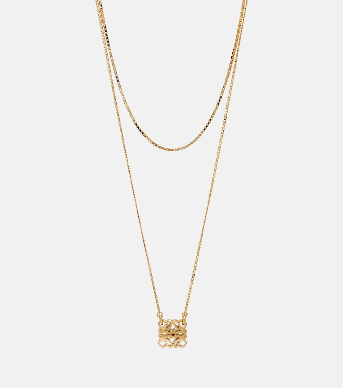 Loewe Anagram Bombé necklace