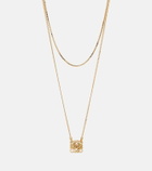 Loewe Anagram Bombé necklace