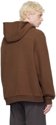 Uncertain Factor Brown Linebacker Hoodie