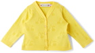 Bonpoint Baby Yellow Agati Cardigan