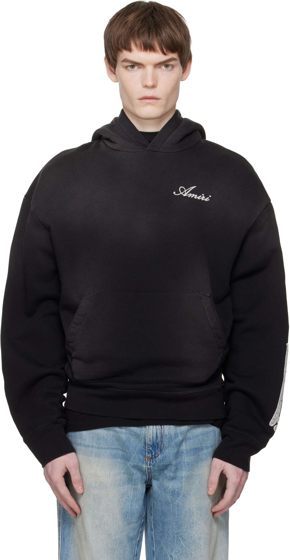 AMIRI Blue Filigree Hoodie Amiri