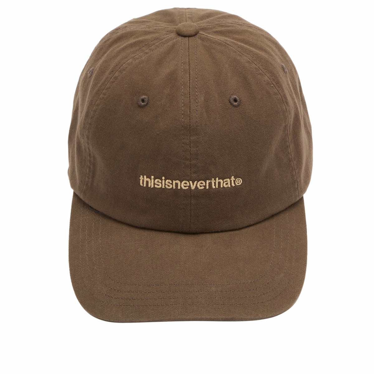 thisisneverthat Men's T-Logo Cap in Brown 