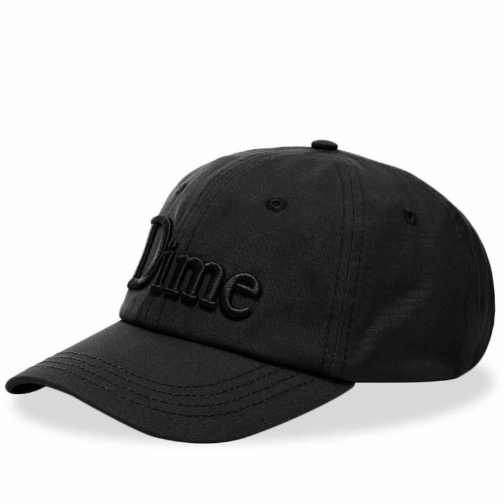 Photo: Dime Men's Classic Tonal Logo Cap in Black