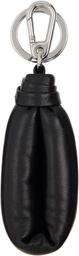 LEMAIRE Black Wadded Keychain