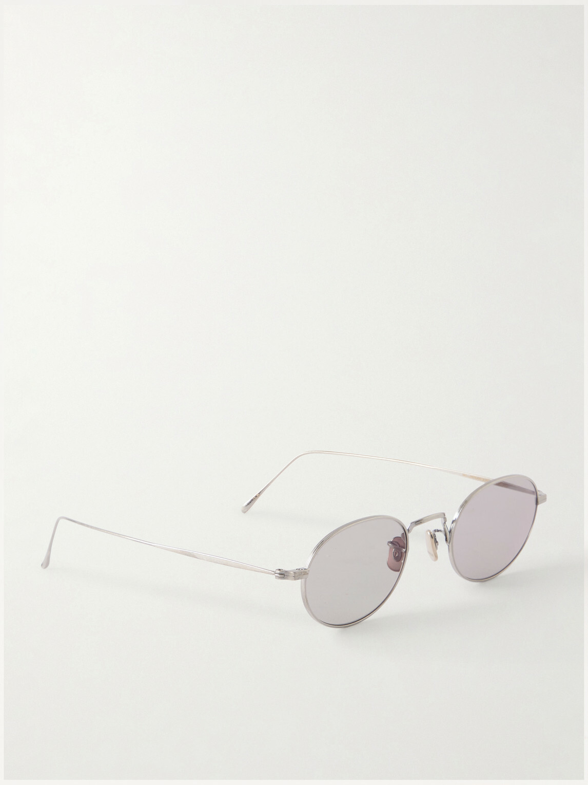 Auralee - Eyevan Round-Frame Titanium Sunglasses