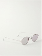 Auralee - Eyevan Round-Frame Titanium Sunglasses