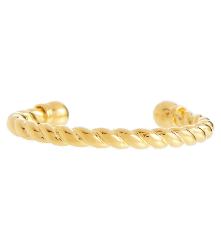 Photo: Sophie Buhai - Rope 18kt gold vermeil cuff bracelet