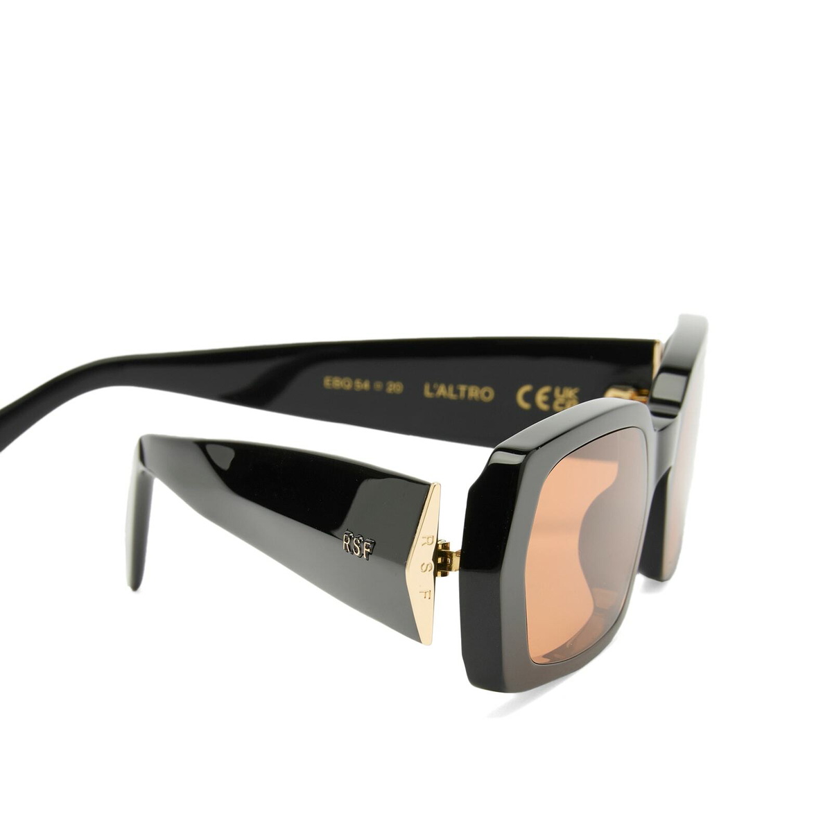 Retrosuperfuture L'Altro Sunglasses in Black/Orange 
