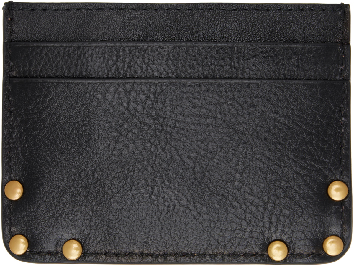 【VIVIENNE WESTWOOD】Orb Logo Flat Card Holder Black Flat Card Holder in BLACK | Vivienne Westwood®