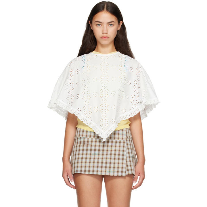 Photo: Sandy Liang White Soba Cape