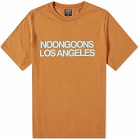 Noon Goons Men's Right Here T-Shirt in Caramel Brown