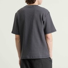Karma8a Men's Rive Gaufre T-Shirt in Charcoal