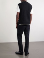 Mr P. - Wool and Cashmere-Blend Sweater Vest - Black