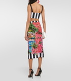 Dolce&Gabbana Portofino striped corset top