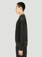 Aimless Compact Knit Sweater in Black