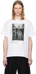 sacai White 'James Dean' T-shirt