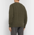 Emma Willis - Cable-Knit Cashmere Sweater - Green