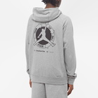 Air Jordan Men's Breakfast Pullover Hoody in Carbon Heather/Balck