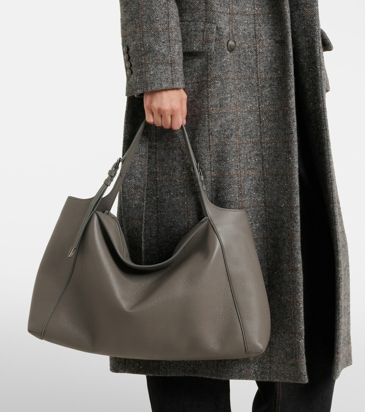 Brunello Cucinelli Medium leather shoulder bag