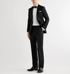 Kingsman - Slim-Fit Wool and Mohair-Blend Tuxedo Jacket - Black